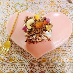 焼かずに簡単☆ビターなチョコレートケーキ♪